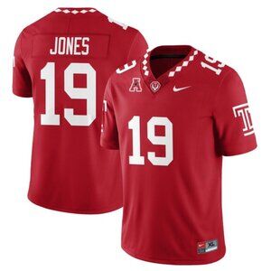 Mens Youths Kids Antonio Jones Red Vapor Stitched Jersey